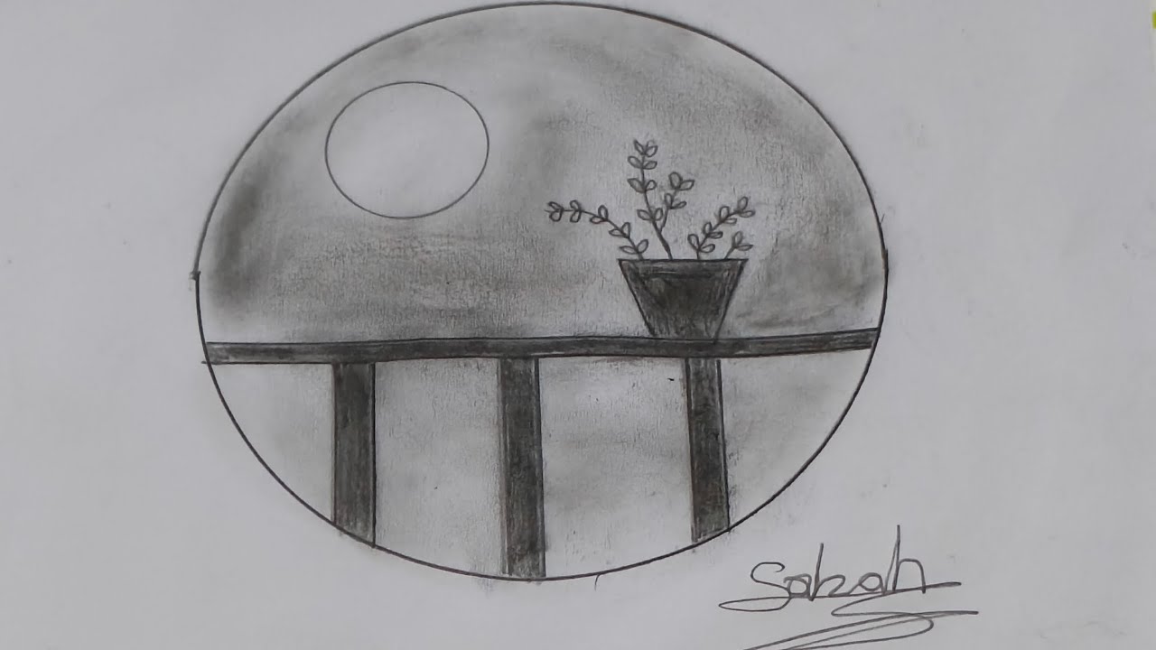 تعليم رسم زرعه في داخل دائره