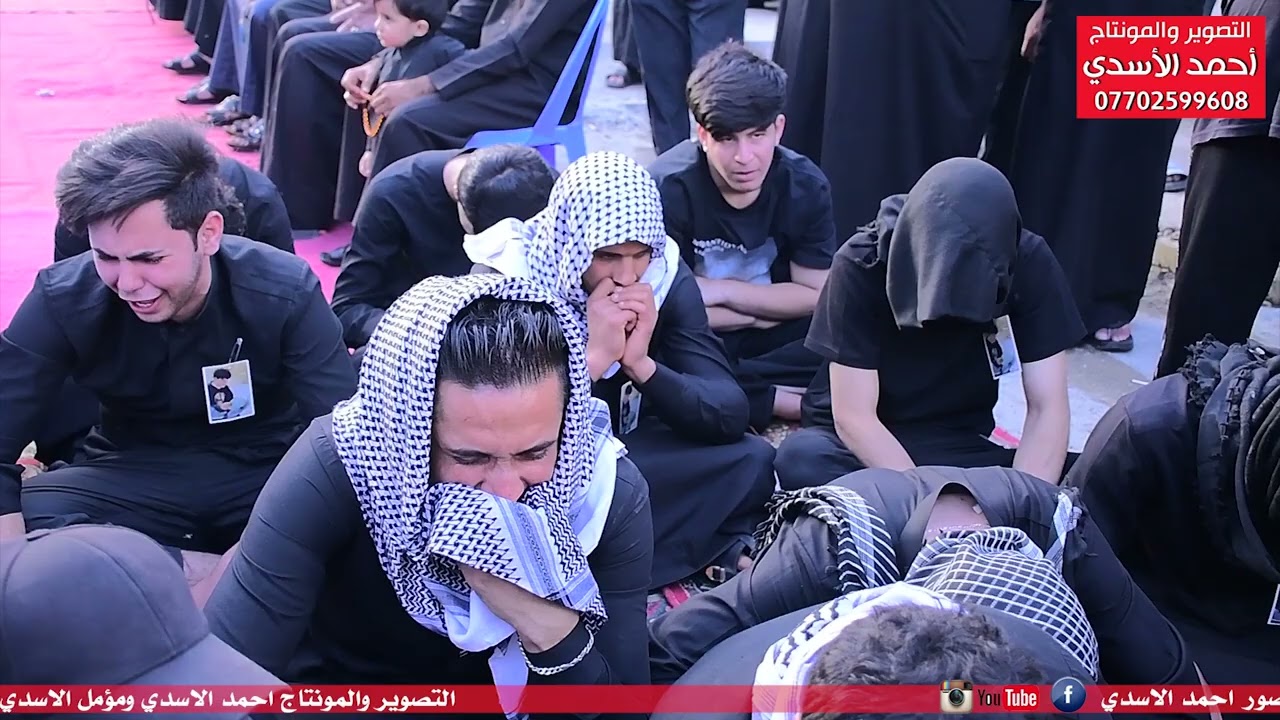 مجلس عزاء سابع المرحوم حيدر العبودي بصوت الناعي ملا محمود الساعدي