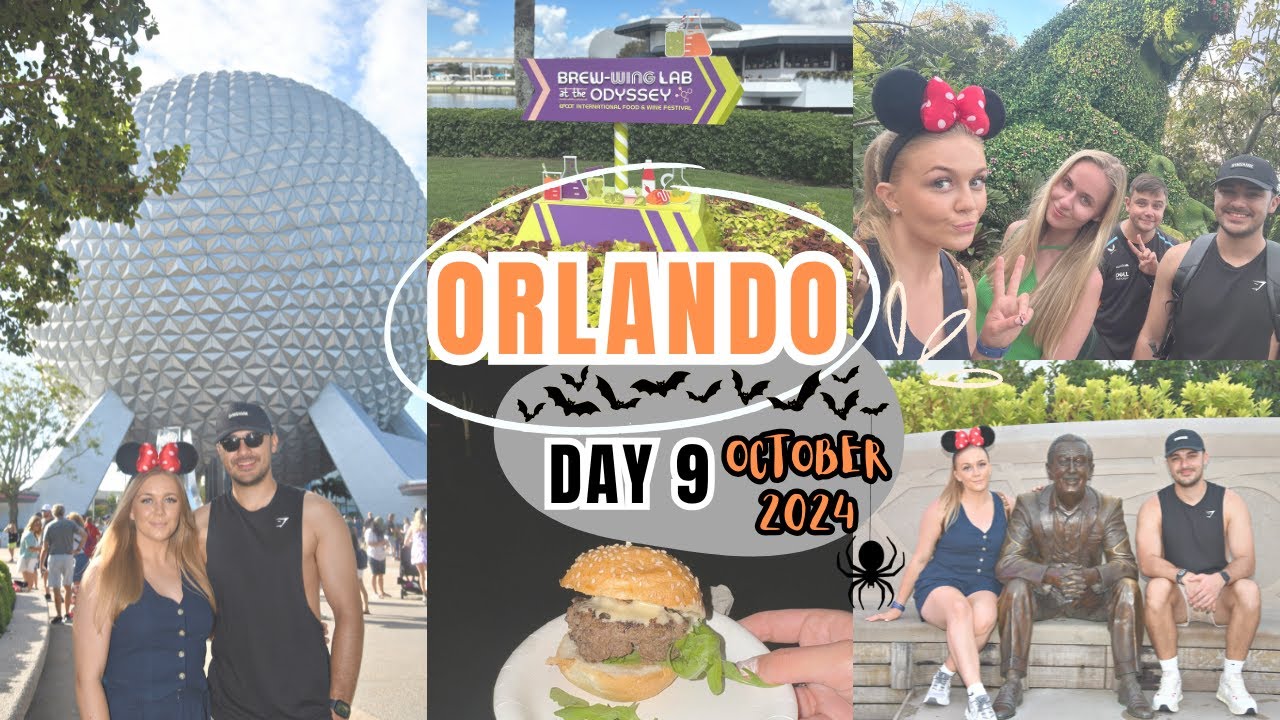Orlando, Disney Day 9 | Epcot | Food and Wine Festival | Resort Hopping | October 2024