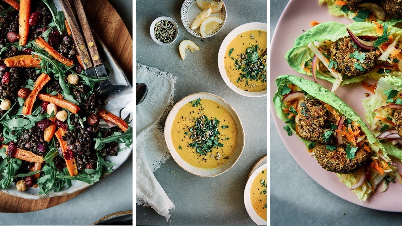 Cooking with Lentils: Pantry Staple Series | 3 New Vegan Recipes | Good Eatings