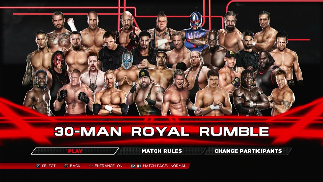 WWE 2K14 - 30 Man Royal Rumble [PS3]