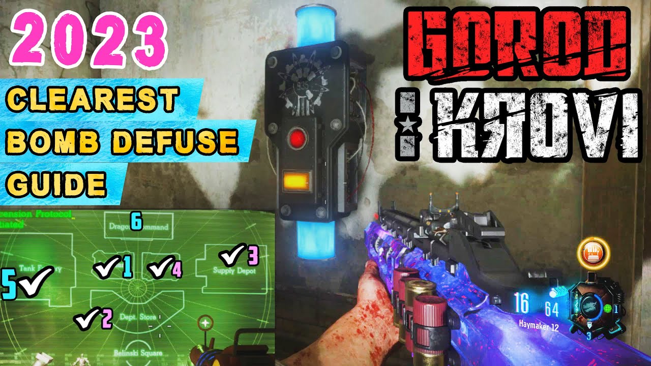 Clearest 2 Player Bomb Defusal Challenge 2023 Guide (GOROD KROVI)