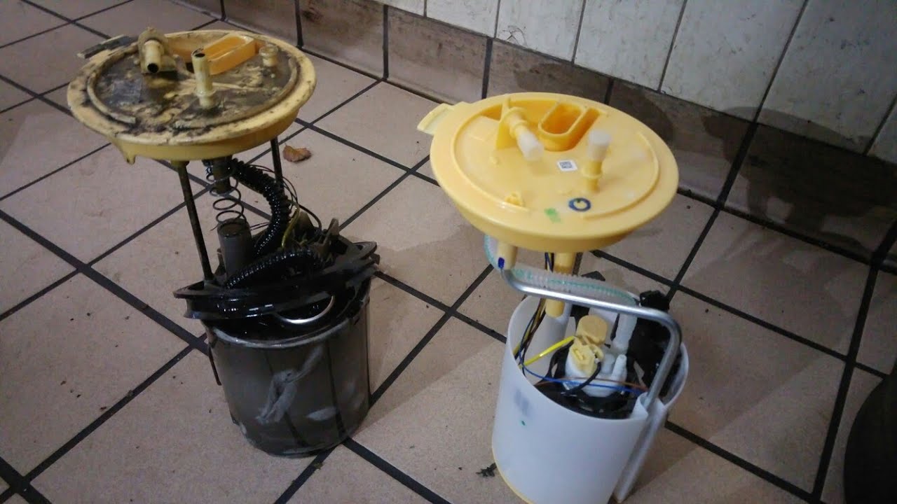 VW Passat B6 wymiana pompy paliwa Passat Fuel Pump replacement