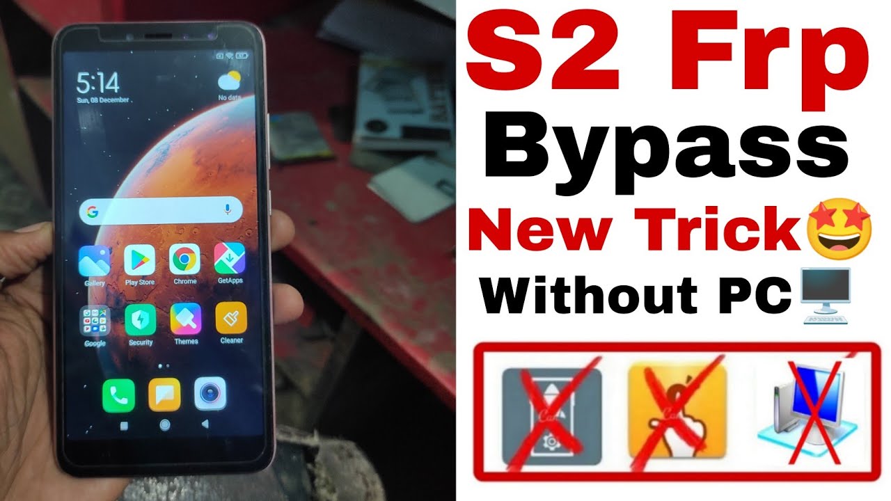 Redmi S2 Frp Bypass | S2 Frp Bypass | S2 Y2 Frp Bypass 2024