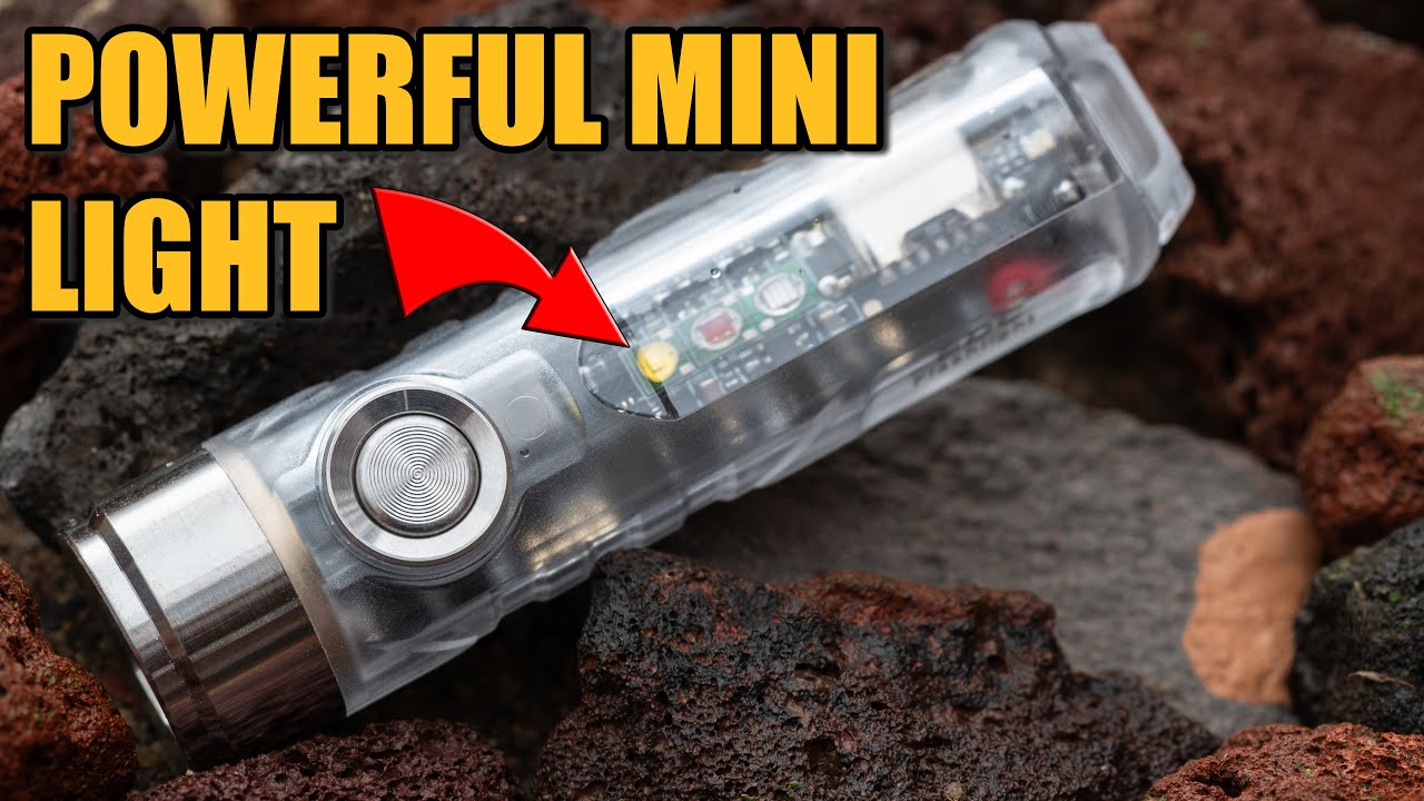 This Mini Flashlight Blew My Mind! RovyVon Aurora A8 Gen 4