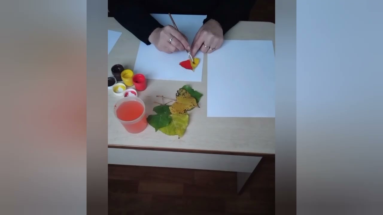 Заняття в ІІ молодшій групі з малювання 