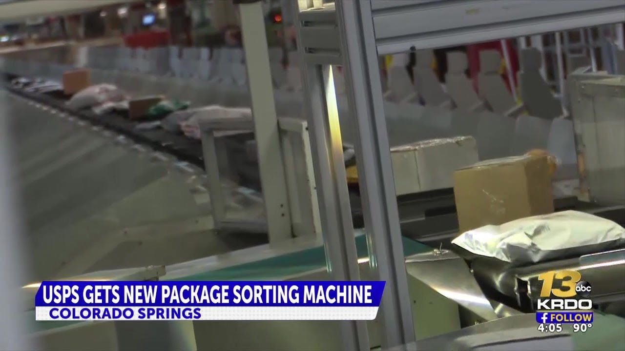 USPS brings new package sorting machine to Colorado Springs
