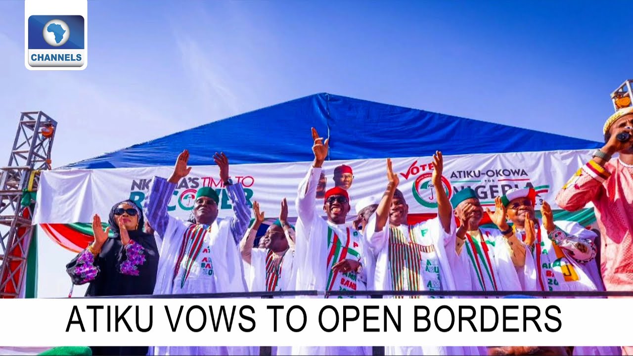 Atiku Takes Campaign To Kebbi State, Vows To Reopen Nation's Borders