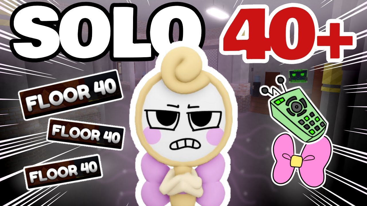 😱 SOLO RUN DE GLISTEN, MAS EU PASSEI DO ANDAR 40! (Floor 40+) - Dandy's World