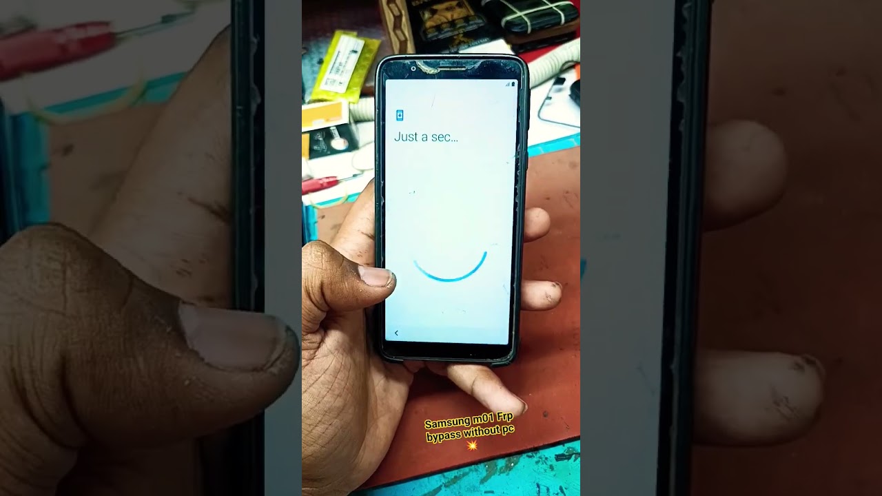 Samsung m01 Frp bypass without pc unlock 🔓