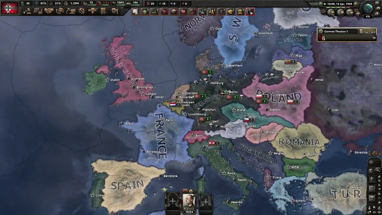 Playing as germany in WW2! (alt history)