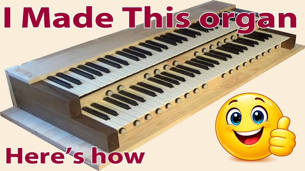 I made a Table Top Organ using the Hauptwerk Hardware Table Top Organ Controller.