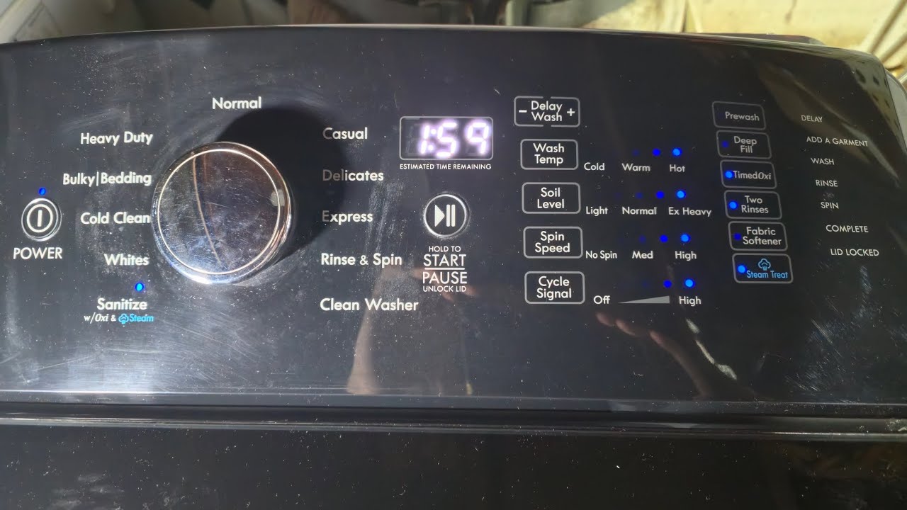 Kenmore 29133 - Sanitize Cycle