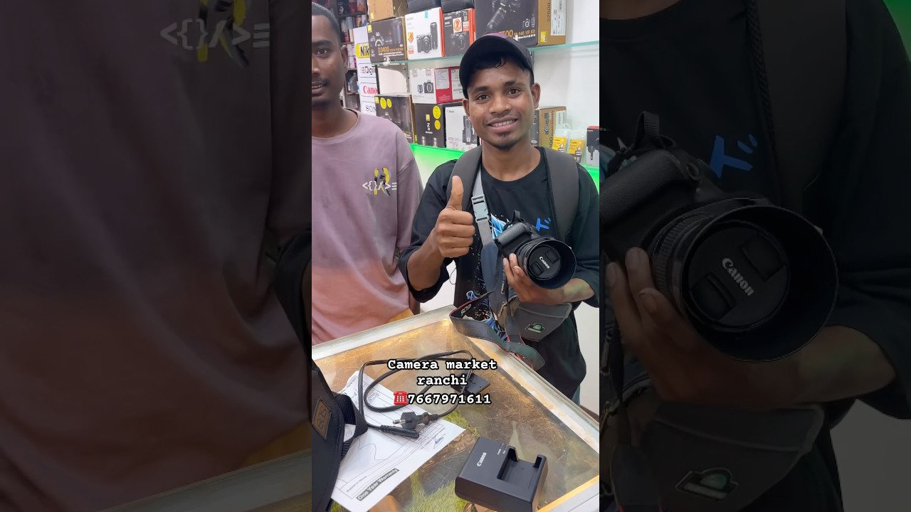 Second hand 🎥DSLR Shop 🔥| Ranchi camera market  Ranchi #ranchi #secondhandcameraranchi