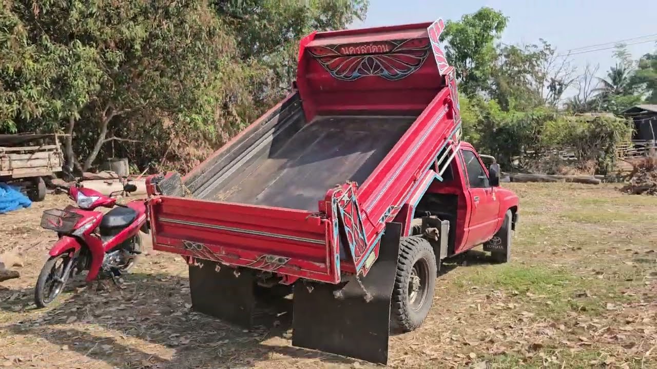 รถดั้มใหญ่เข้าไม่ได้เสร็จกระบะดั้มซิครับ Dump Truck
