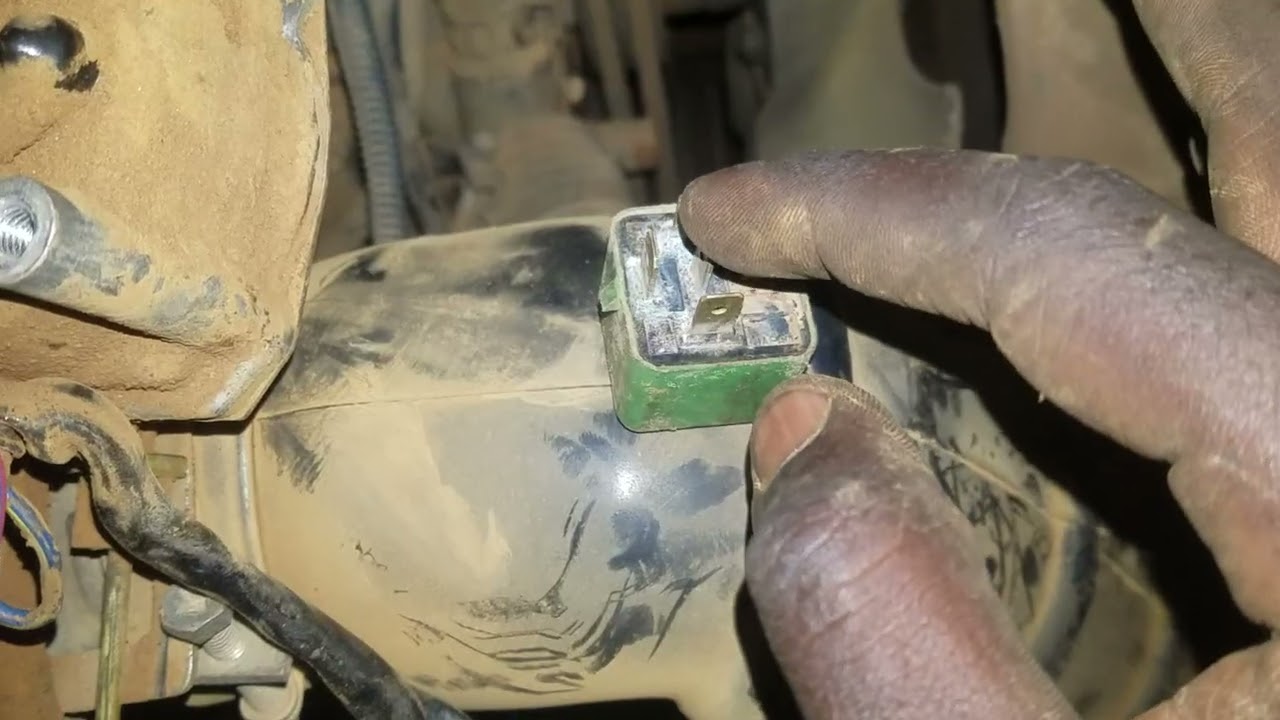 How to connect Engine Stop Motor (Machine)with 5 terminal Relay Isuzu Elf 4BE1 Engine