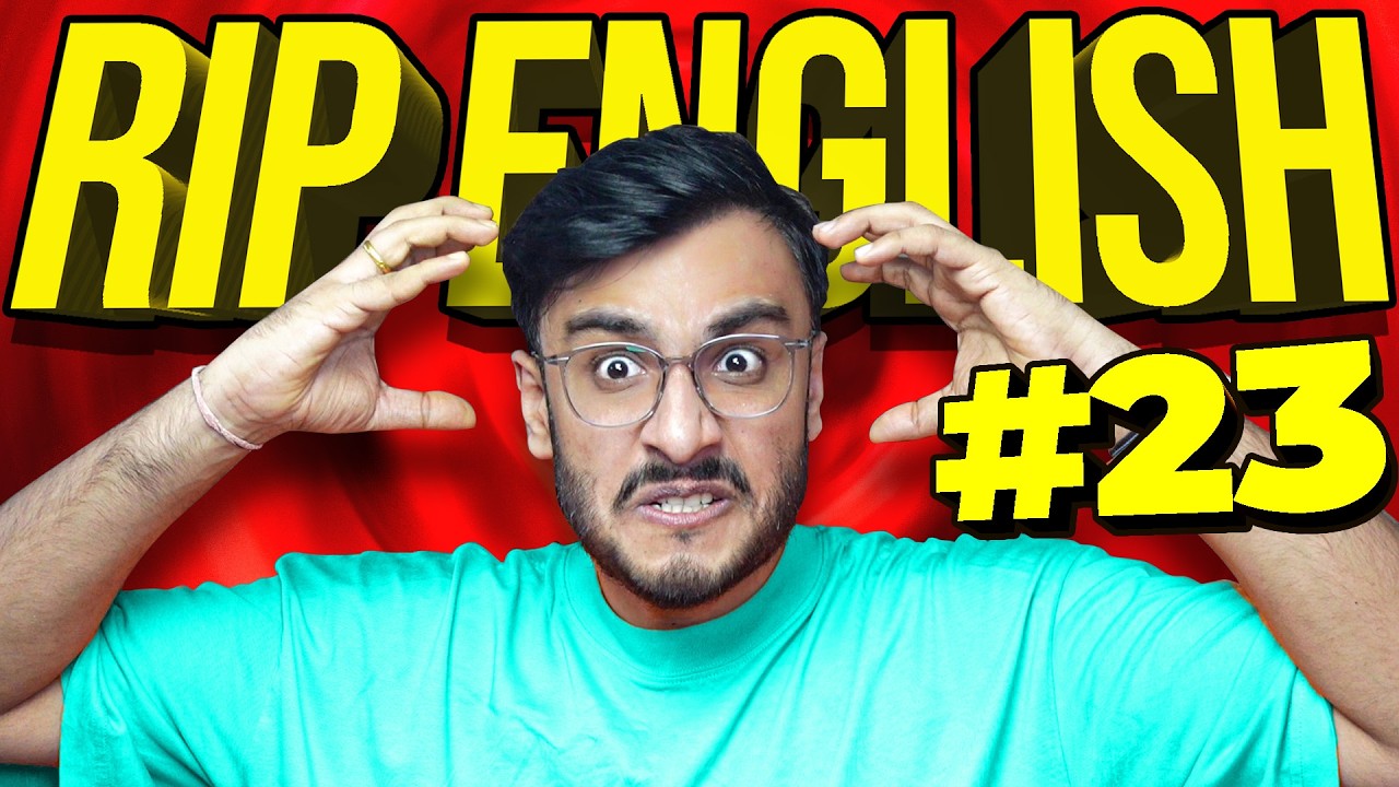 RIP ENGLISH #23