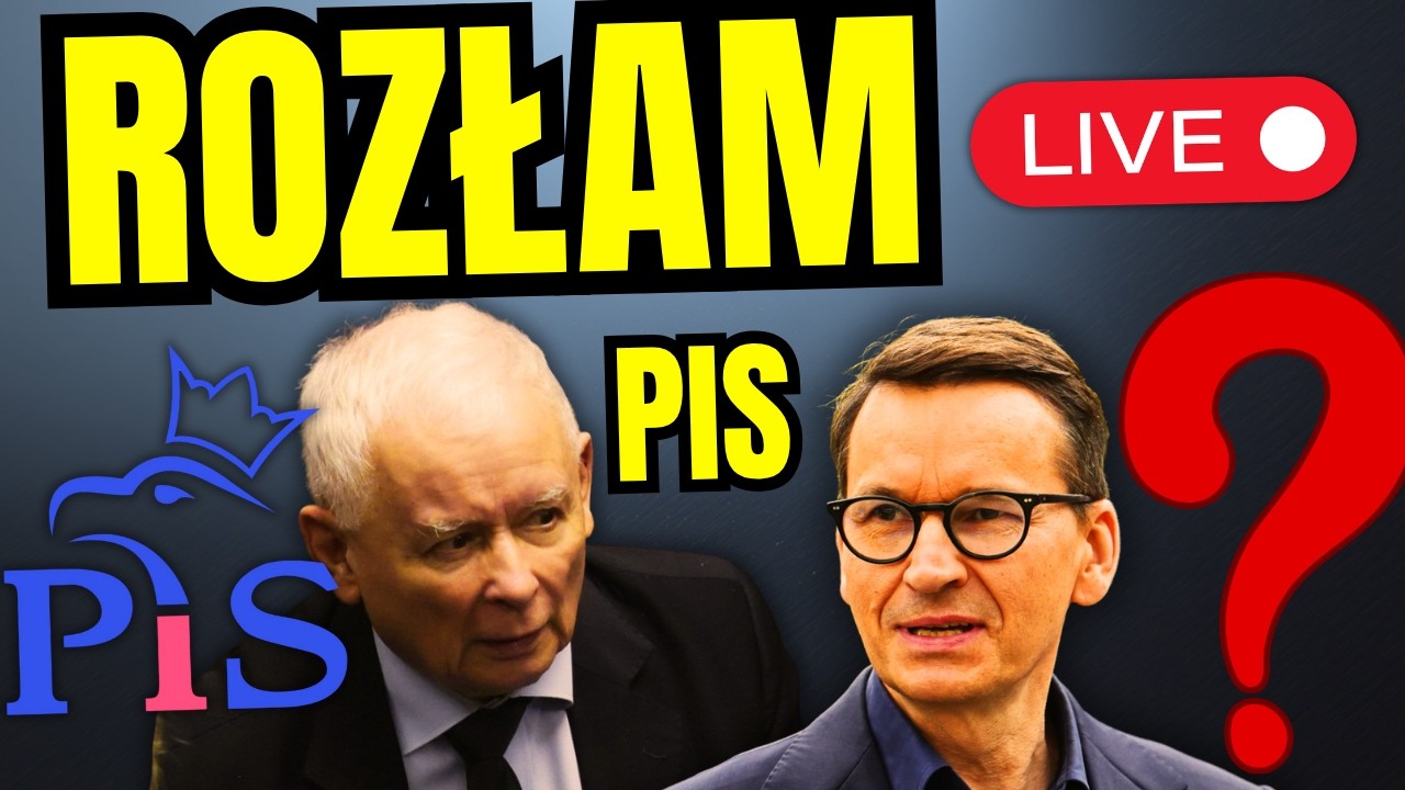 ROZŁAM W PIS! Koniec Kaczyńskiego? Nowe wieści o JSM! LIVE