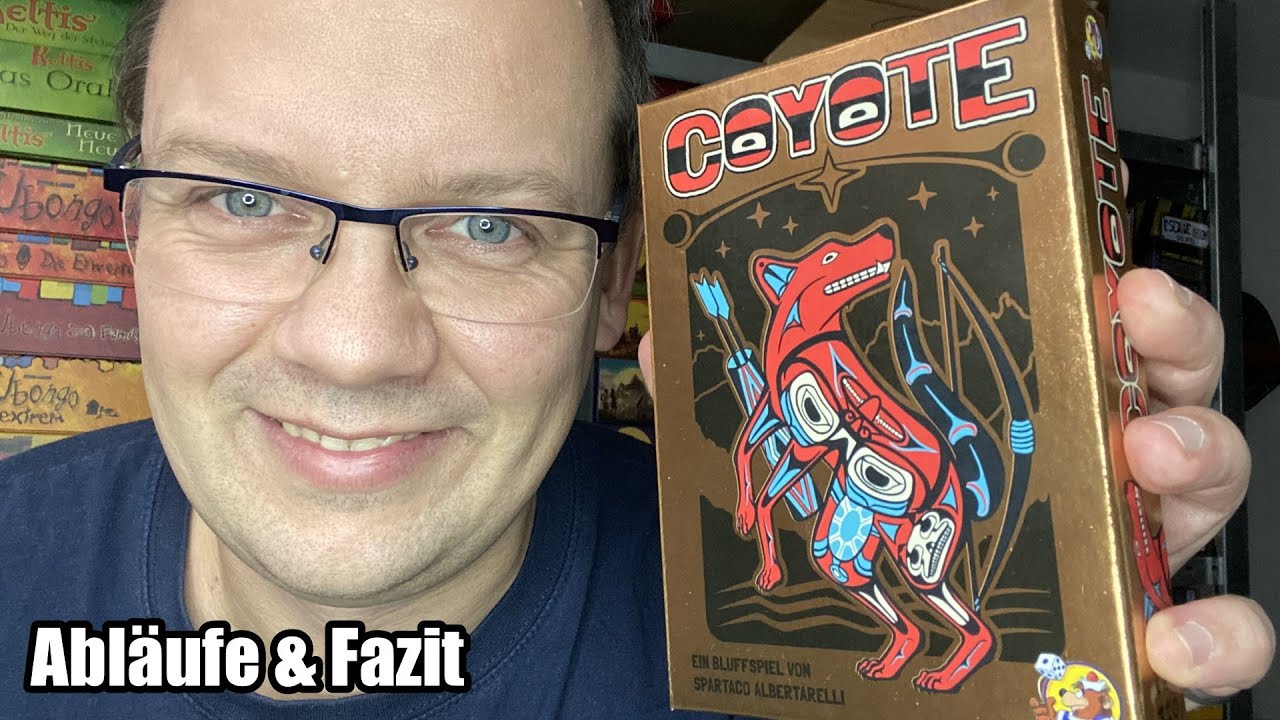 Coyote (Heidelbär Games) - die Top Reihe geht weiter ... jetzt mit einem Bluffspiel - ab 10 Jahren