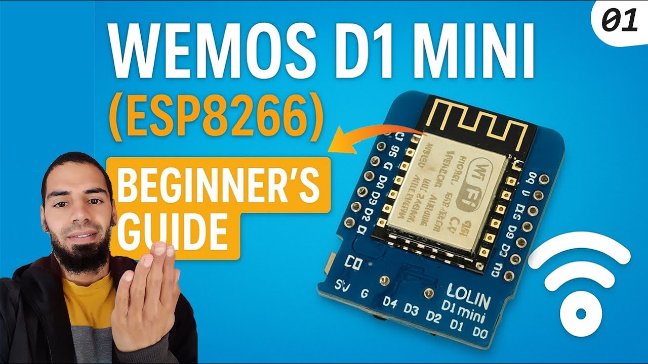 Pełny przewodnik po Wemos D1 Mini | Od zera do projekt&oacute;w WiFi w kilka minut!