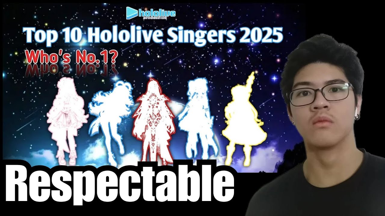 U said who above Bae??? | Top 10 Hololive Singers of 2025 REACTION!!!!