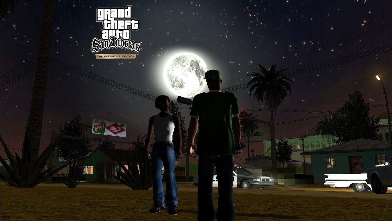 GTA SA MOD Definitive Edition Android Mission 3 Tagging Up Turf