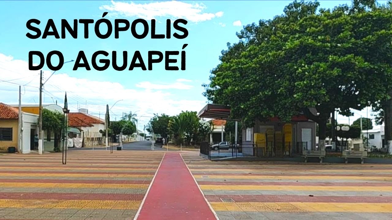 Sant&oacute;polis do Aguape&iacute; SP - Passeio da Rota 408 pela cidade - 10&deg; Temp - Ep 06