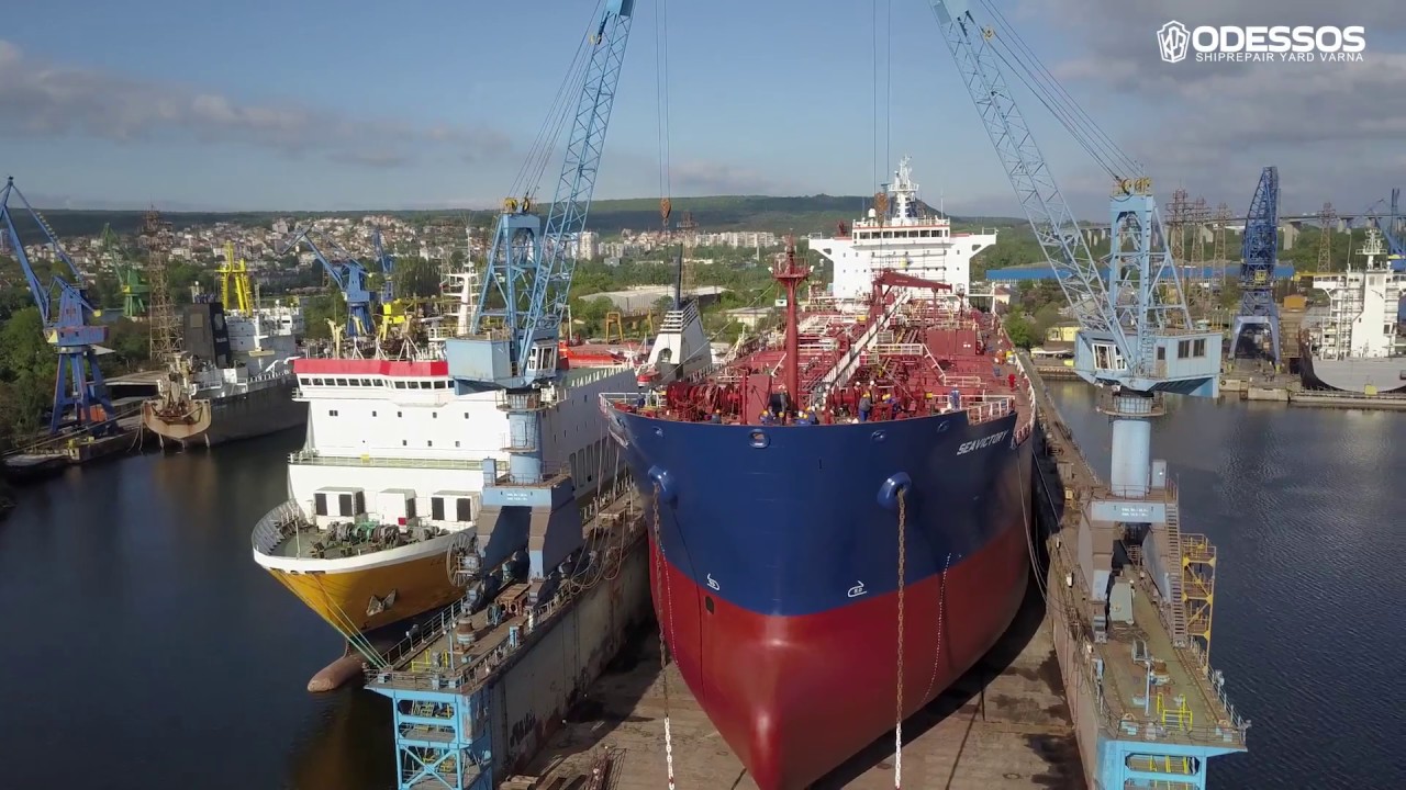 M/T Seavictory at Odessos Shipyard - Varna, Bulgaria