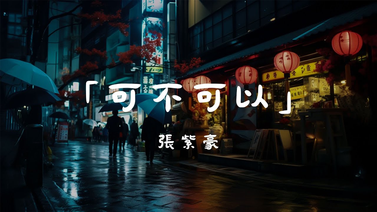 張紫豪 - 可不可以, 莊心妍 - 再見只是陌生人 , 夏婉安 - 習慣 _ 2024 年好音樂，抖音熱門歌曲，最佳歌曲【動態歌詞Lyrics】