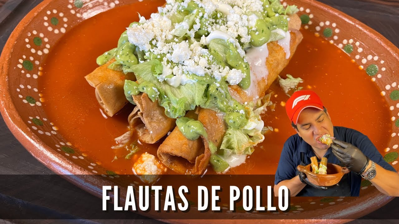 Descubre el SECRETO de las FLAUTAS De POLLO | Fáciles y Doraditas