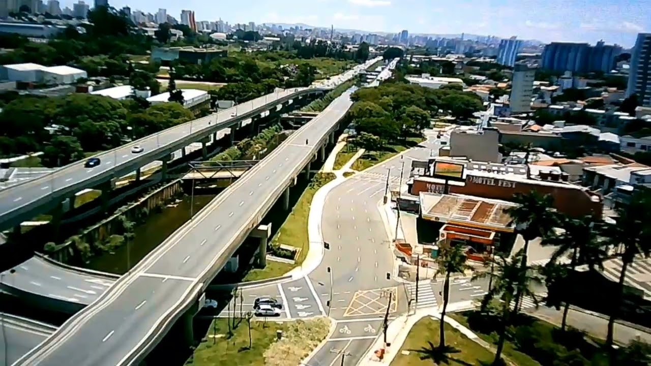 L900 Pro - Complexo Viário Santa Terezinha e Moinho São Jorge em Santo André SP 