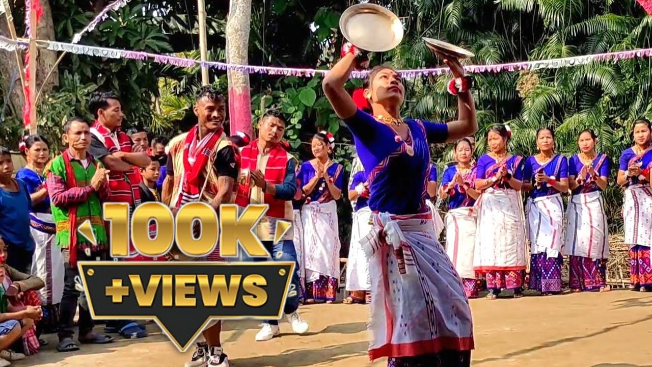 Thali Dance | Lakhimpur Singra Minom So:Nam | Majuli Po:Rag Lahon | Vlog 7
