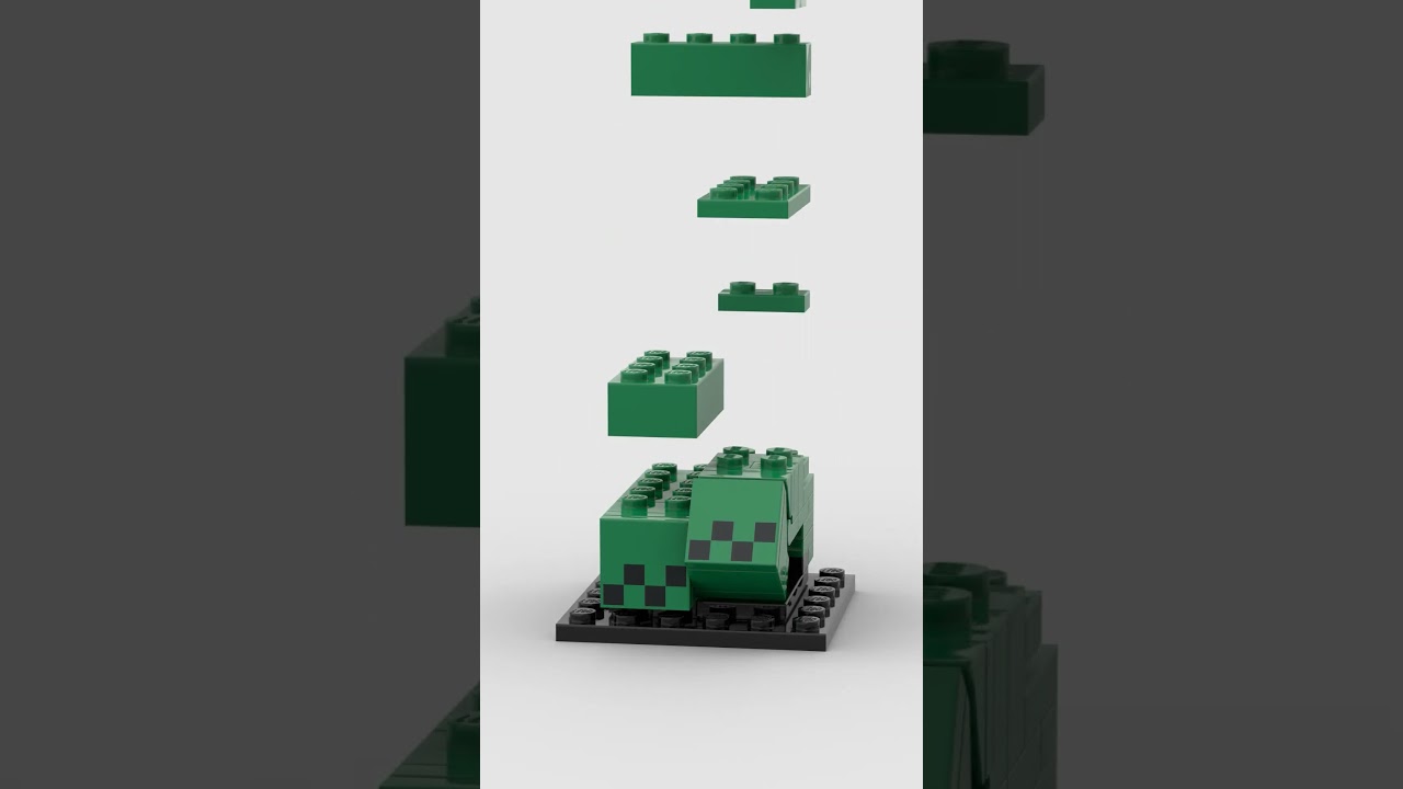 LEGO Minecraft - Creeper BrickHeadz - Speed Build!