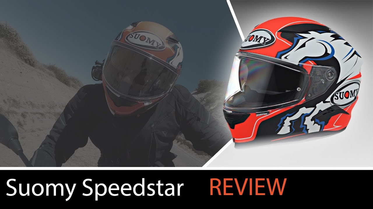 Suomy Speedstar Full Face Helmet Review at SpeedAddicts.com