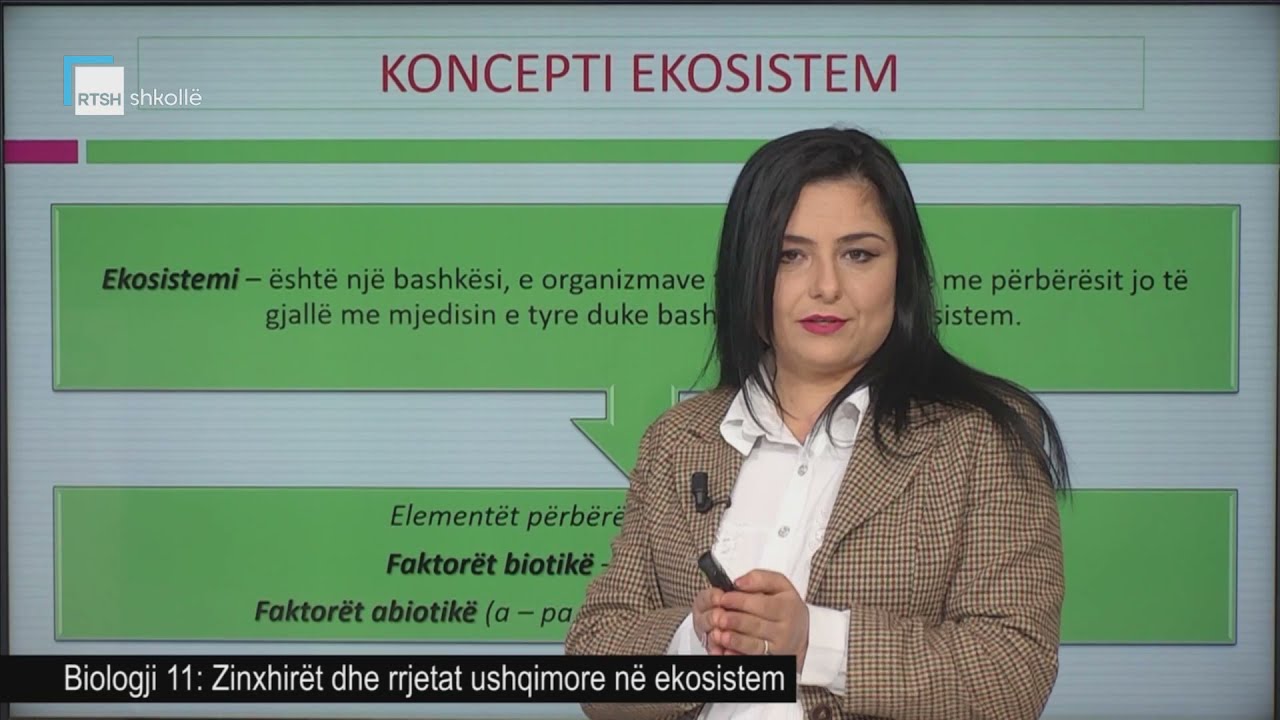 Biologji 11 - Zinxhirët dhe rrjetat ushqimore në ekosistem