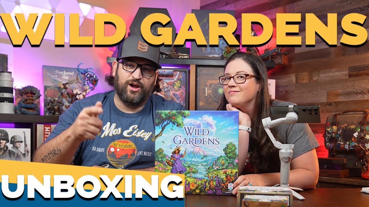 Wild Gardens Board Game /// Unboxing