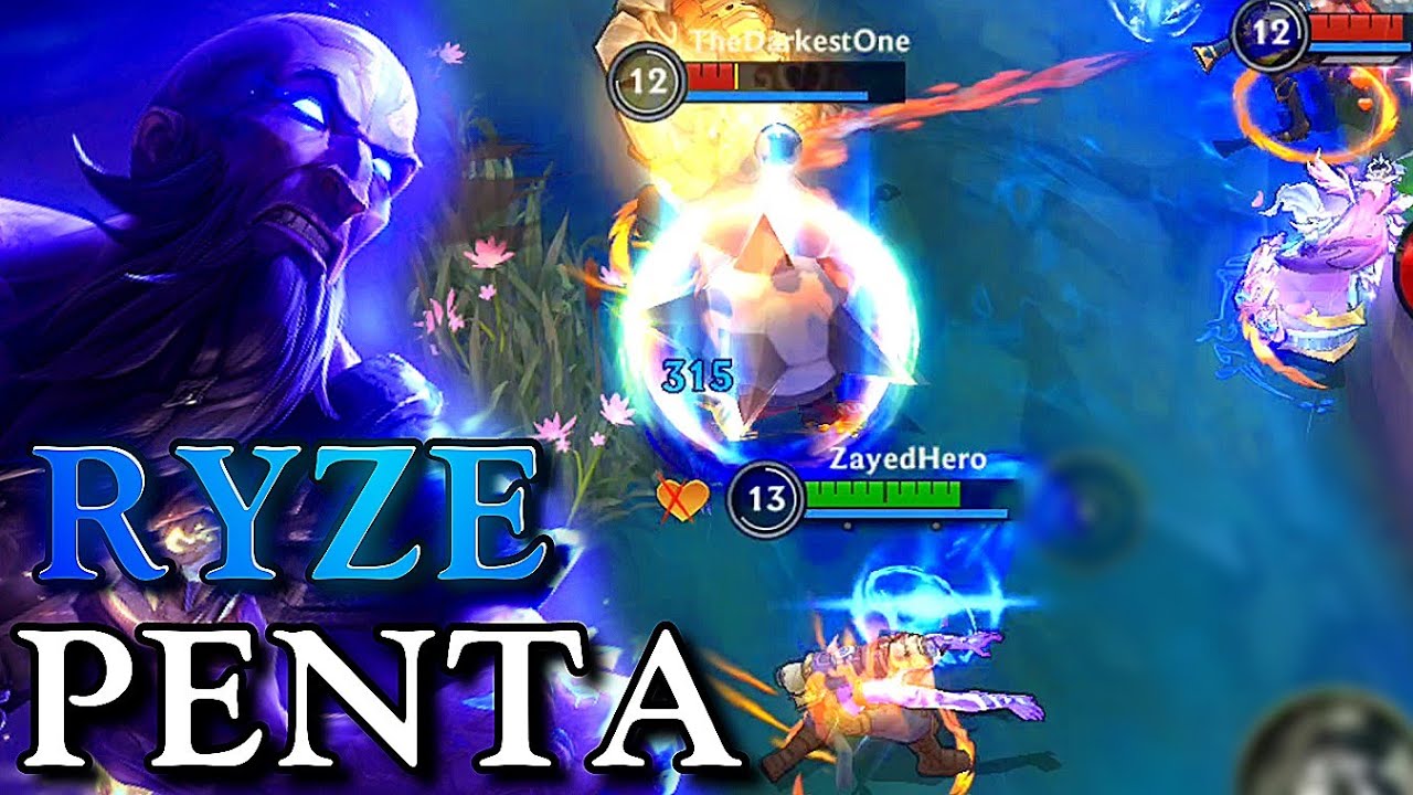 Starting Ryze's Journey With DOUBLE PENTAKILL‼️~ Wild Rift 