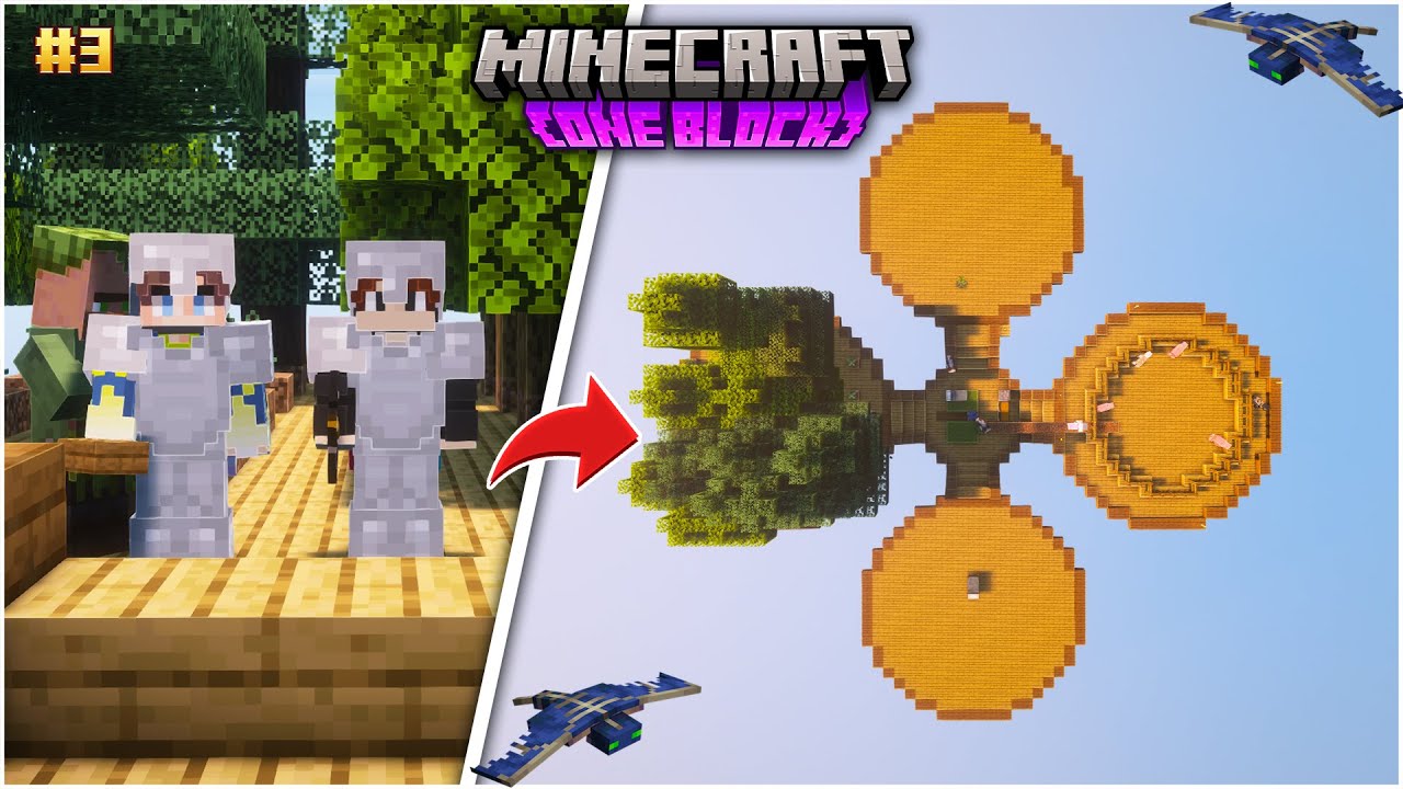 Expanding My Base and Unlocking the Small Forest! | One Block S3 | #3 | The Music Boy