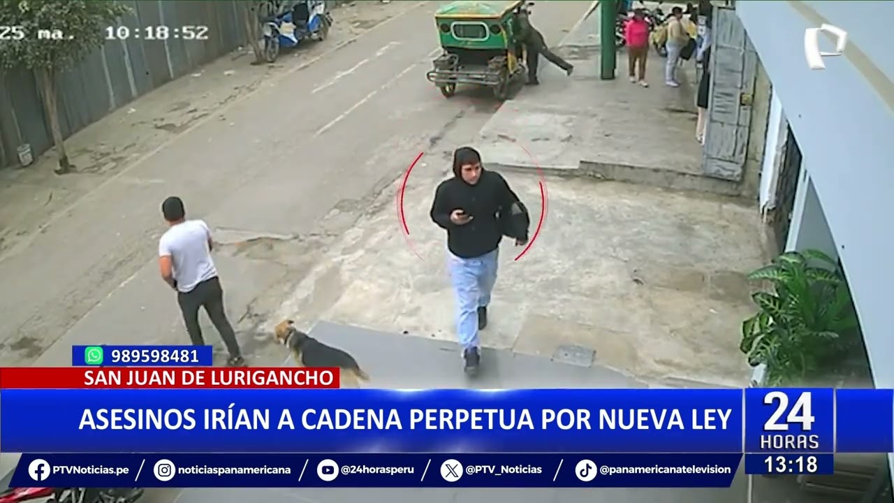 Asesinos irían a cadena perpetua gracias a nueva ley
