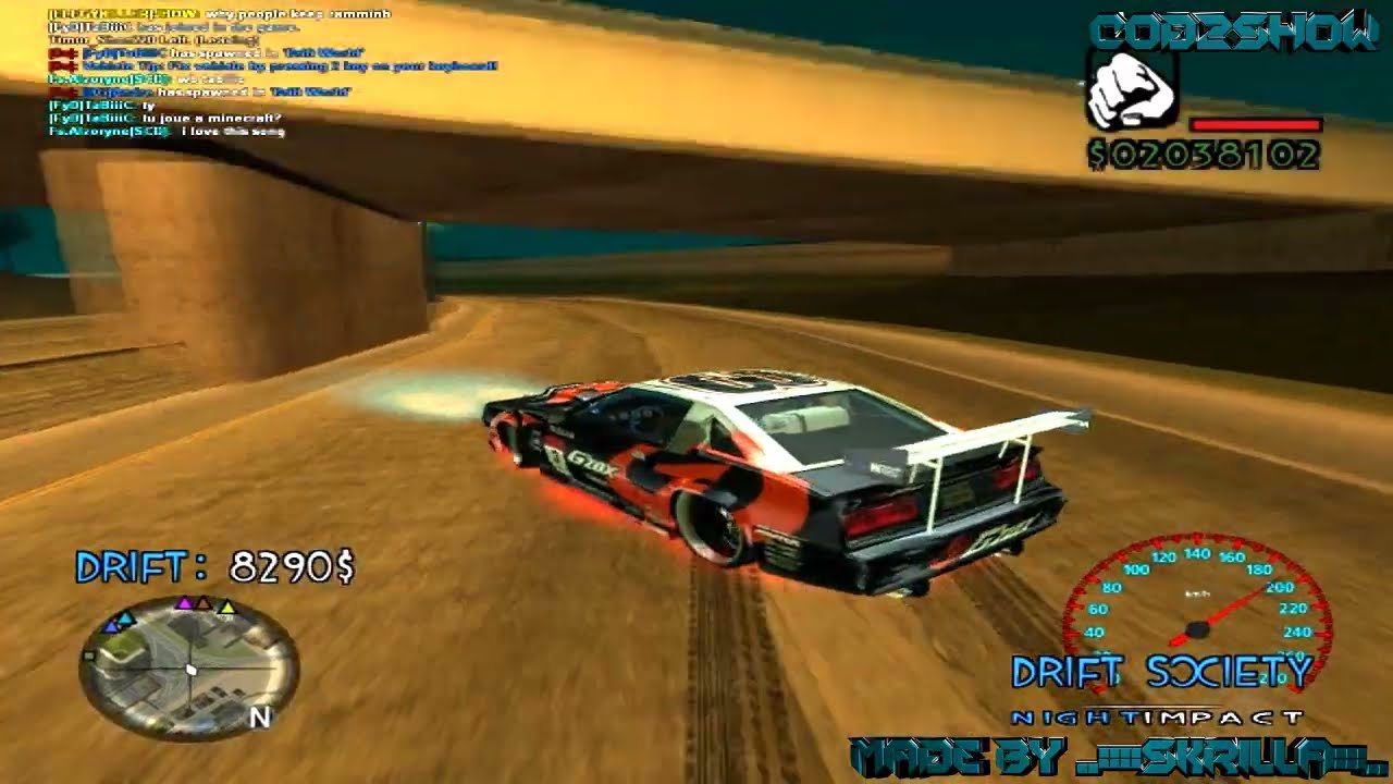 Gta SA-MP: best Drift server + Longdrifthandling