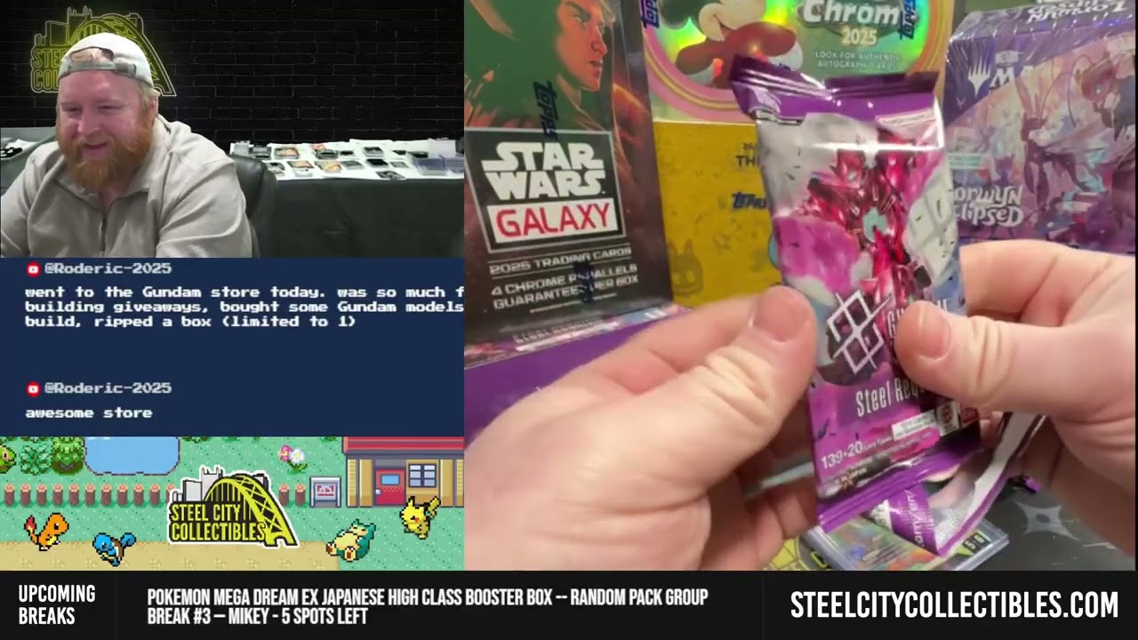 Metal Universe Batman and GCG Steel Requiem -- Personal Break for Roderic