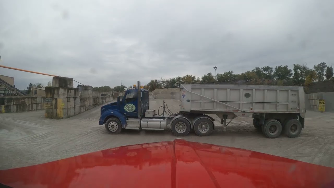 Kenworth T800 Day in the Life Part 1 Dump Trailer Work PEREZ BROS TRUCKING, LLC