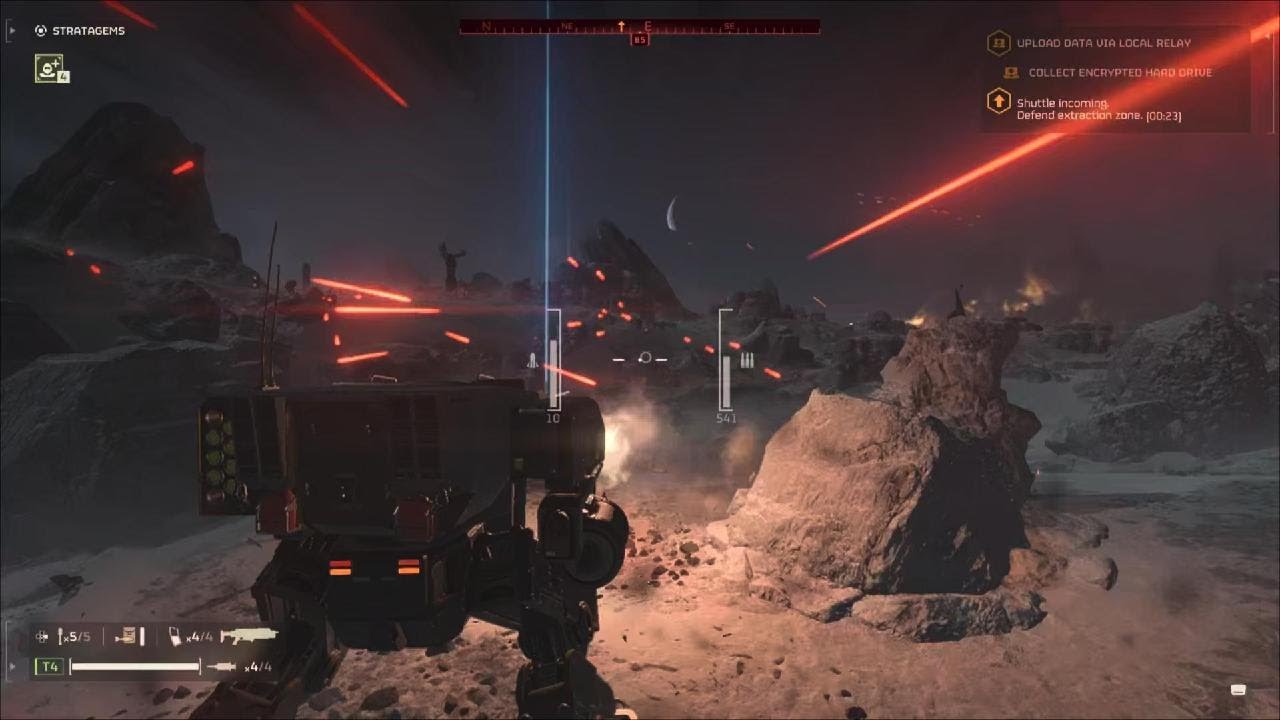 Fighting bots in a mech is absolute cinema
