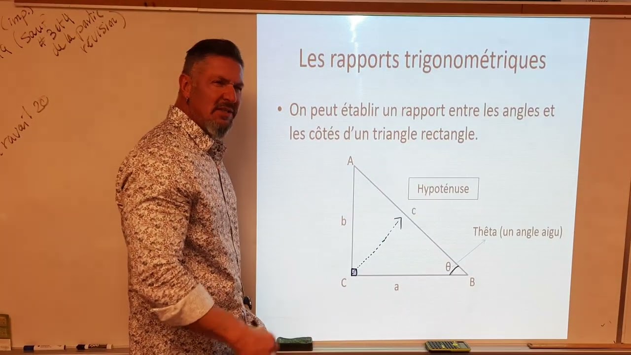 A   Partie 1 du premier cours des rapports trigonométriques