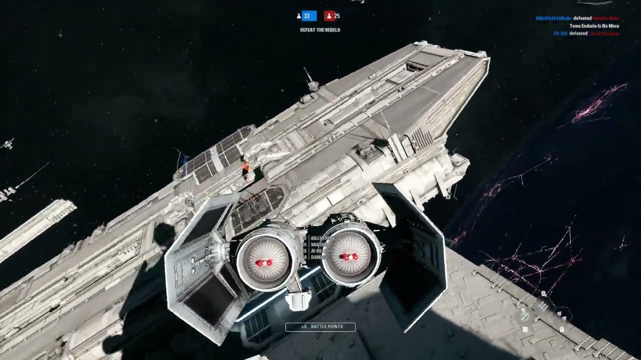Bomber combat (Galactic Empire)