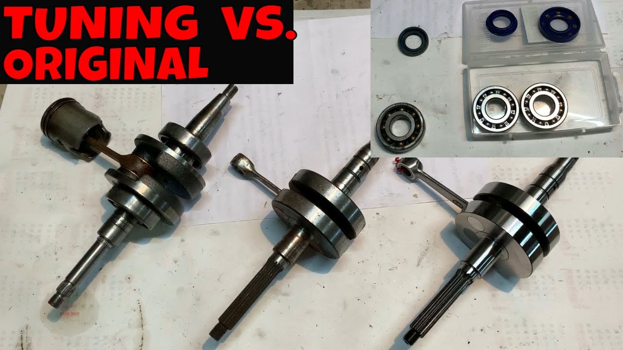 Tuning vs. Original 2 Kurbelwelle Lager Simmerringe / Wir vergleichen Tuningteile mit Original