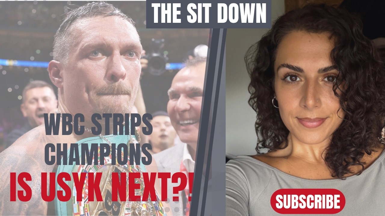 WBC STRIPS Bud CRAWFORD and Shakur STEVENSON?! Is USYK Next?! | MELISSA ZAD