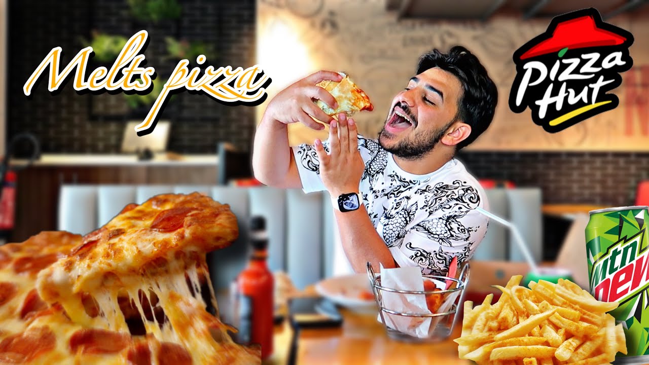 جربت ميلتس بيتزا الجديد🍕من Pizzahut انصدمت من الطعم🤤