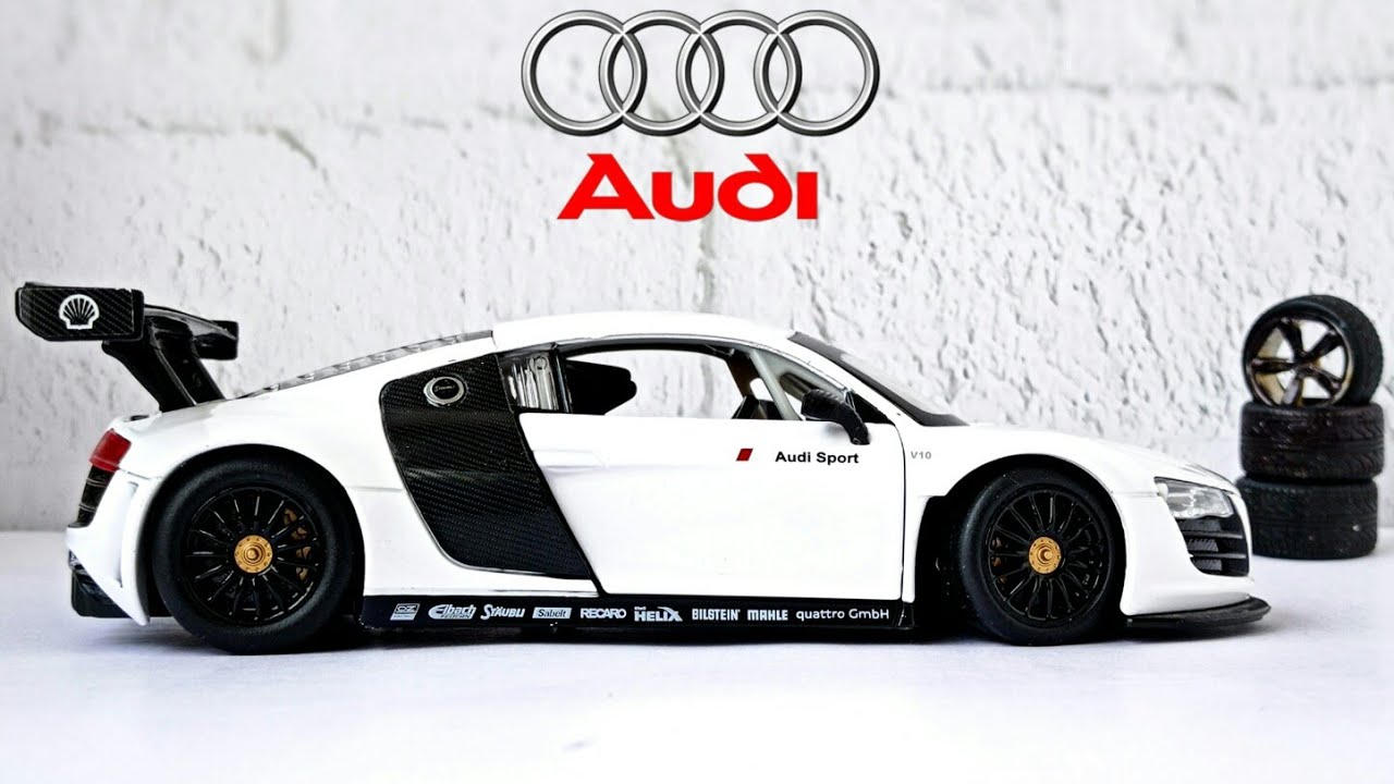 Unboxing | 1/24 Audi R8 LMS & Walkaround | Diecast Model | Scalemodel Car | Rastar
