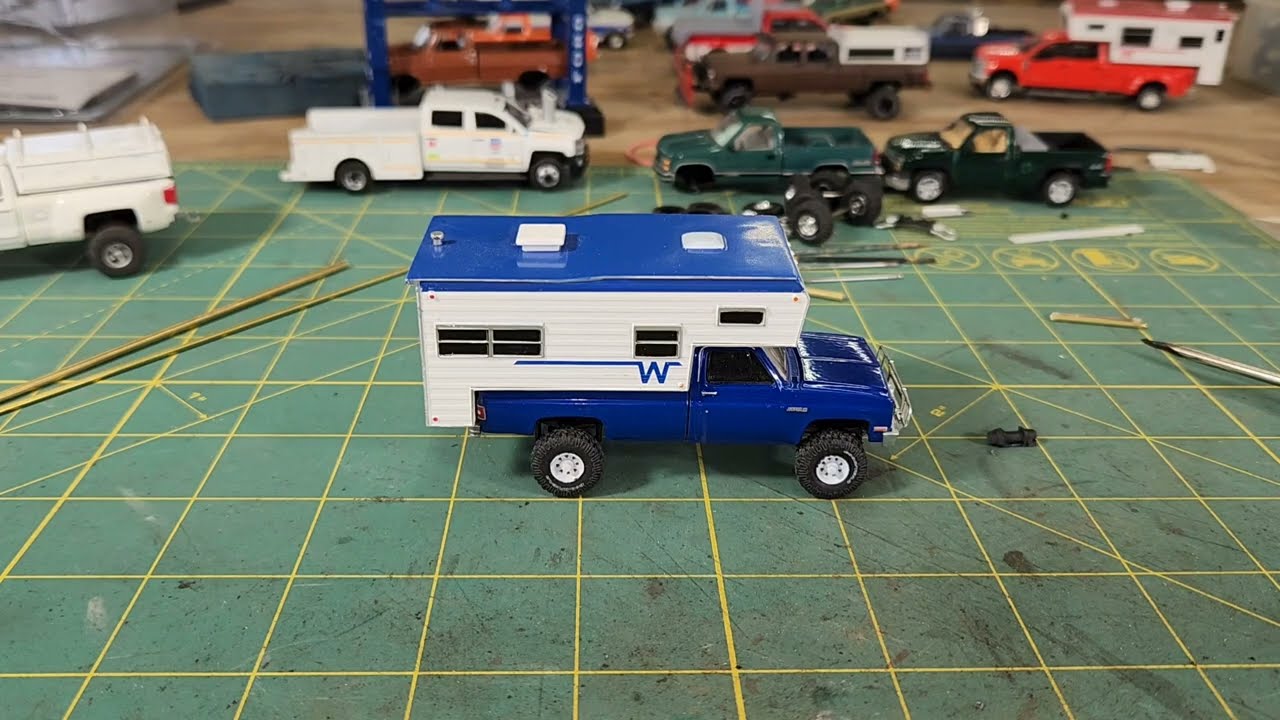 1982 GMC K 2500 Camper truck build